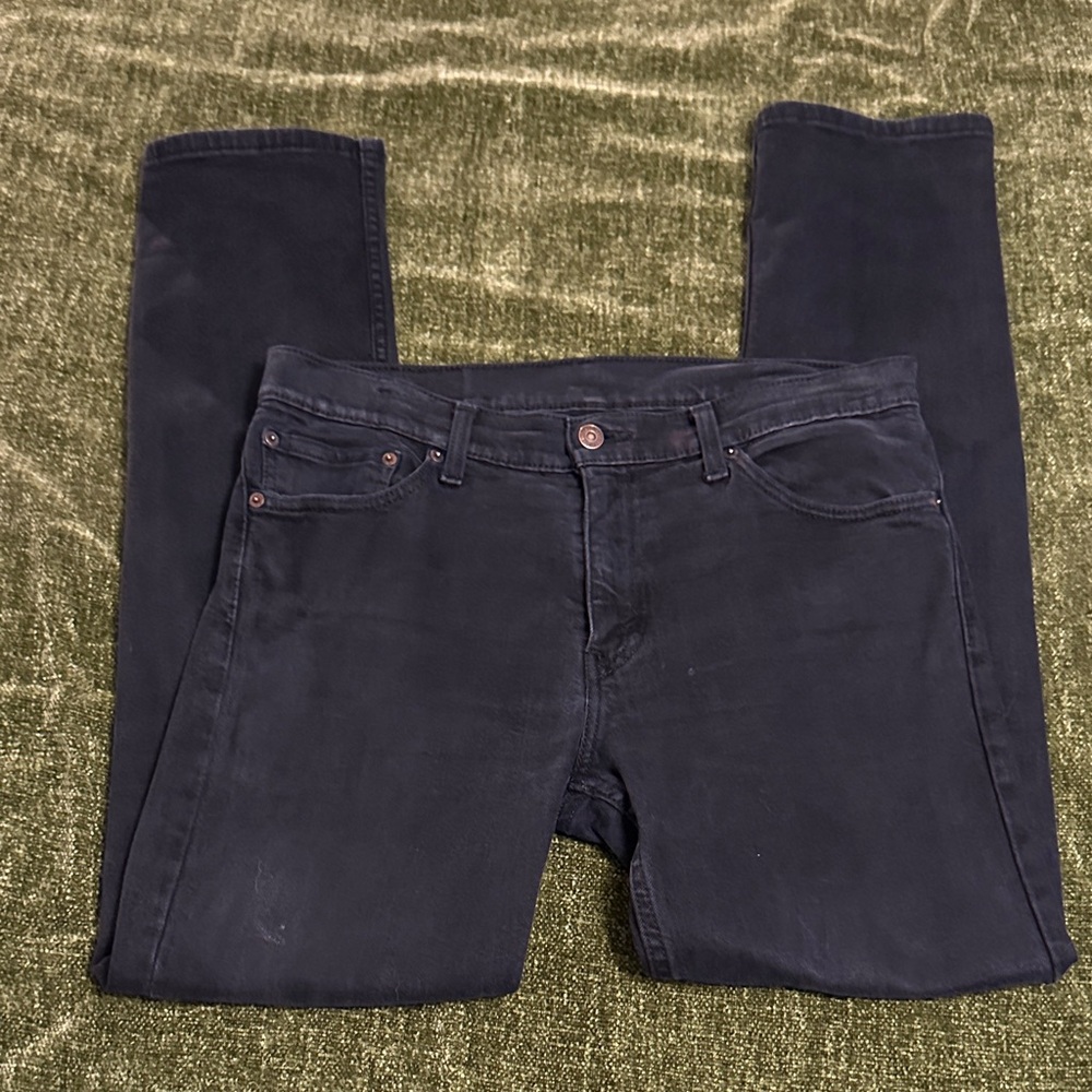 Mens Levi’s 511 Black Jeans